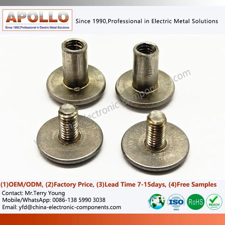 Flat Head Chicago Screw