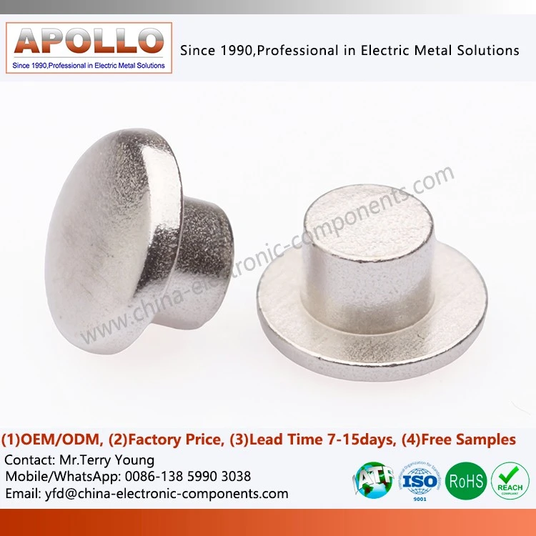 Electrical Contact Rivets for Switches