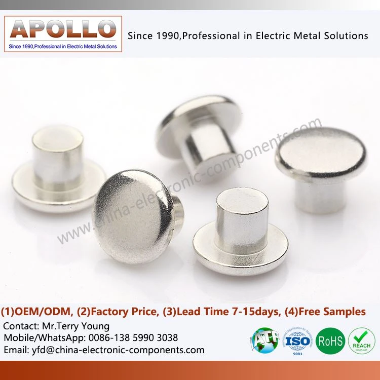 Electrical Contact Rivets For Socket