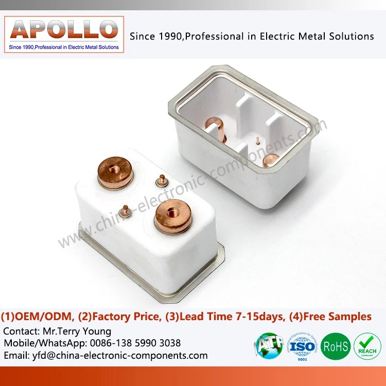 Metalized Ceramic Insulating Tubes Metalizating Ceramic Part