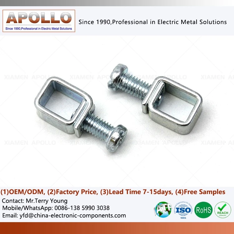 MCB Screw Terminal Electrical Cage Terminal MCB Screw Terminal Electrical Cage Terminal